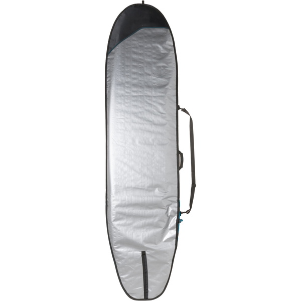 2026 Bulldog Essentials Longboard Surfboard Bag BDBBELB - Grey / Cyan